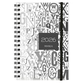AGENDA ANUAL 2026 TEXTURE WIREO TAPA DURA SCRIPT DP | MYRGA